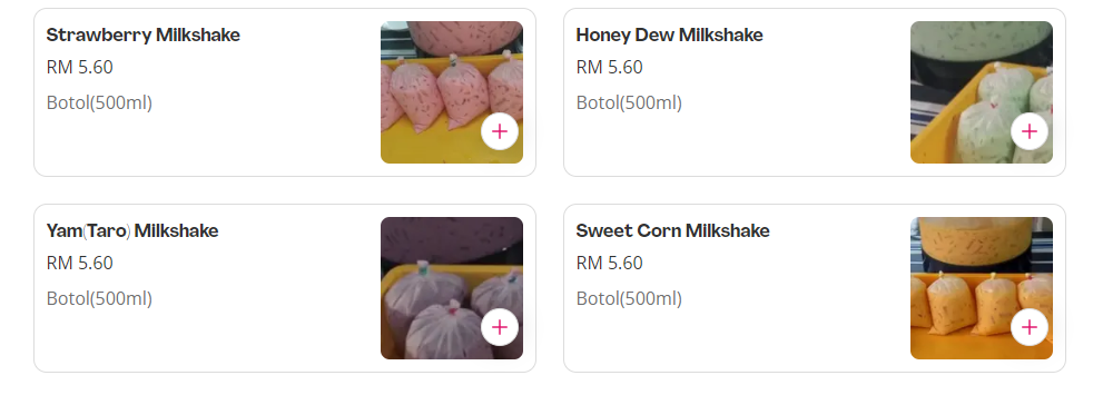 ANGAH MIDDLE BURGER BEVERAGES PRICES