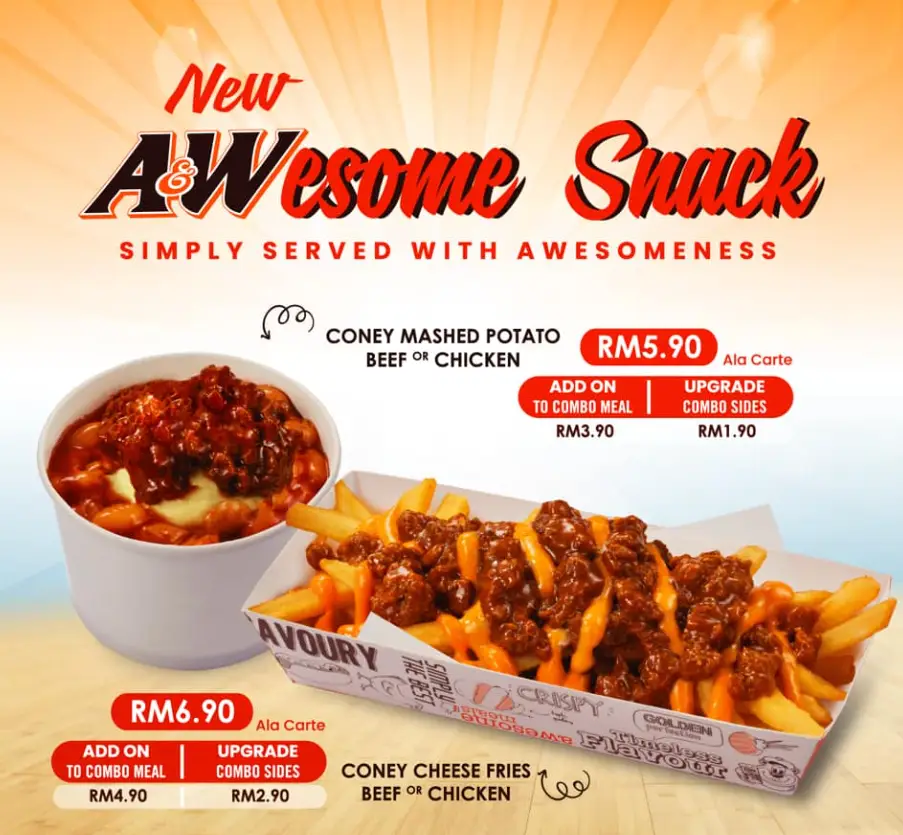 A&W CONEY PRICES