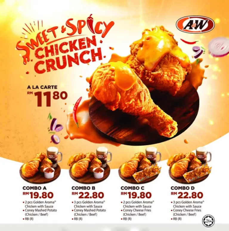 A&W Menu Malaysia & Prices list Updated