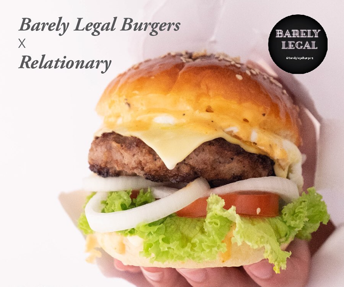 BARELY LEGAL BURGERS ALA CARTE MENU WITH PRICES