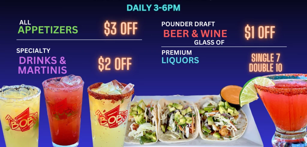 BOB BURGER BEVERAGES PRICES