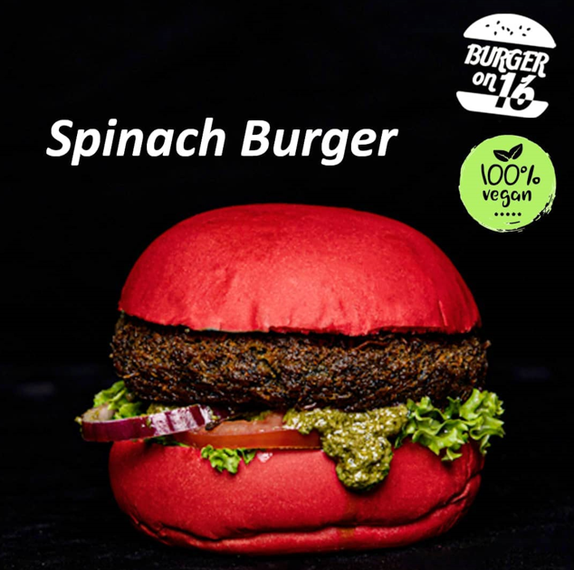 BURGER ON 16 VEGETARIAN BURGER PRICES