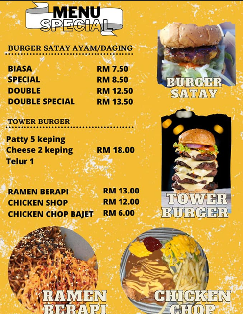 Bob Burger Menu Malaysia & Prices list updated