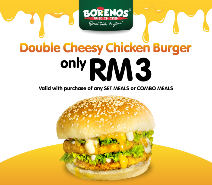 Borenos Fried Chicken Menu Malaysia & Prices list updated