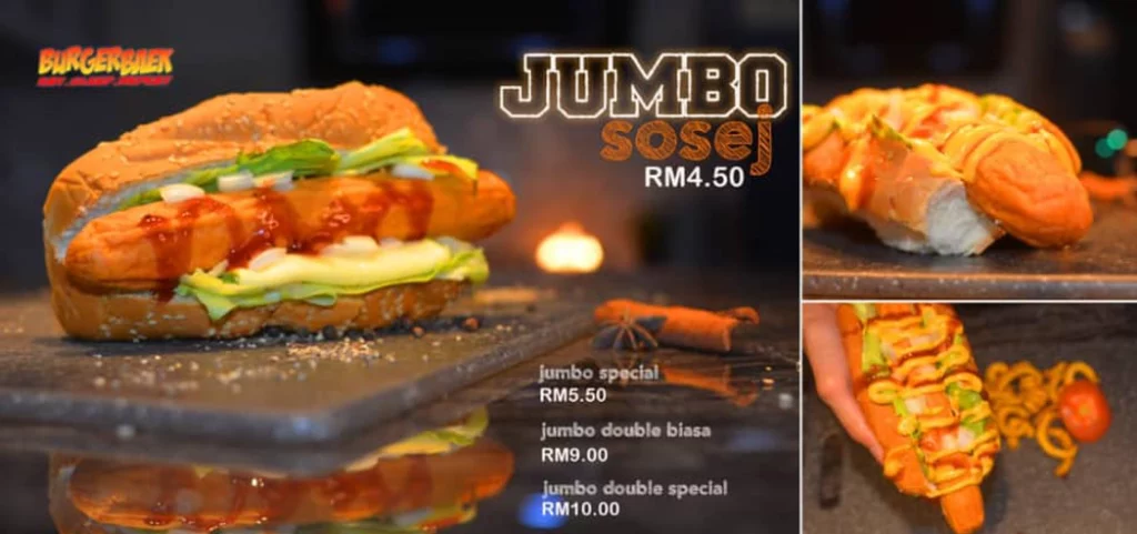 Burger Baek Menu Malaysia & Prices