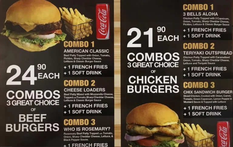 Burger on 16 Menu Malaysia & Prices list updated