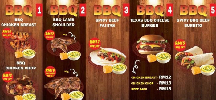 FLAMING WHEEL BBQ PRICES