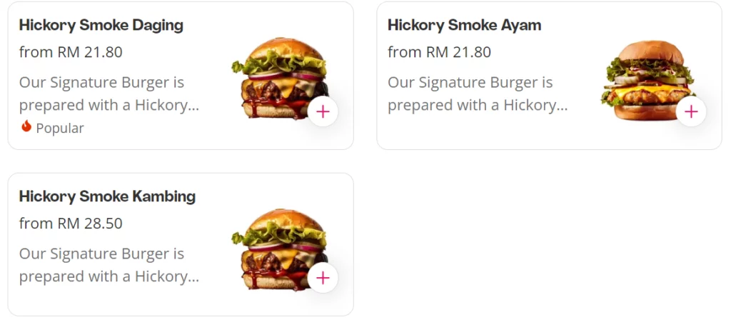 GTR BURGER HICKORY SMOKED PRICES