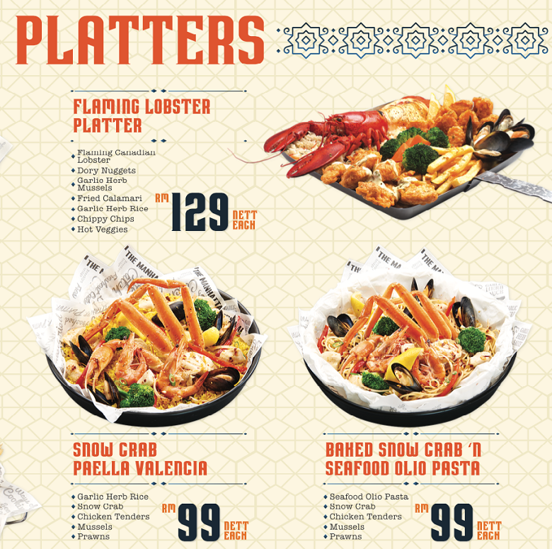 MANHATTAN FISH MARKET PLATTERS PRICES