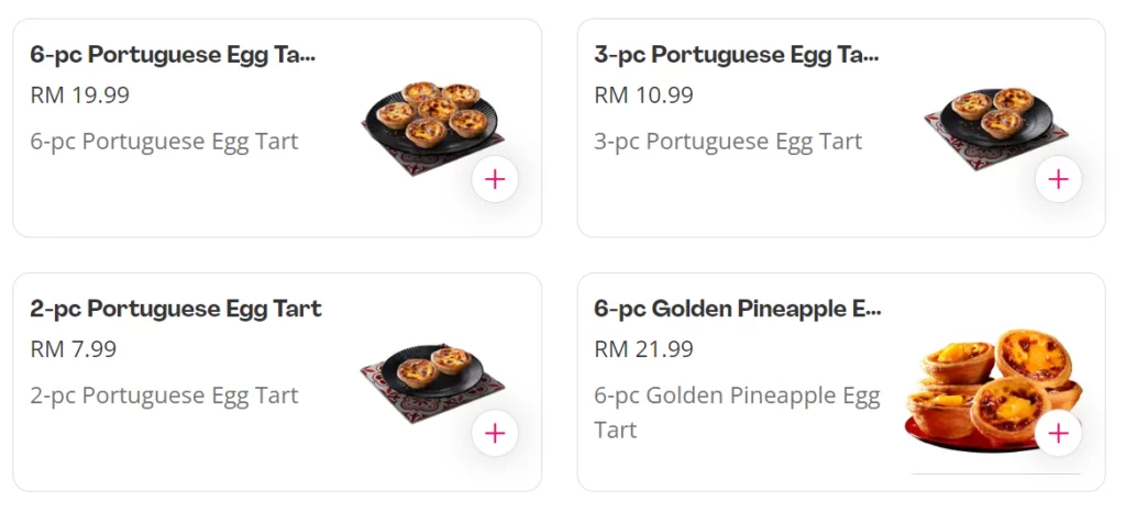 MENU KFC ADD-ON SIDES PRICES