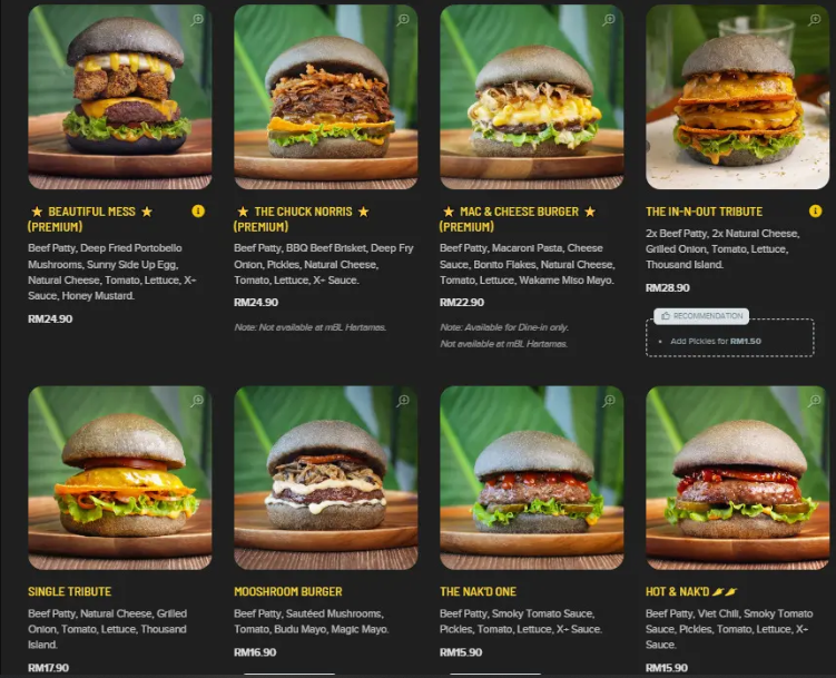 MYBURGERLAB BEEF PRICES