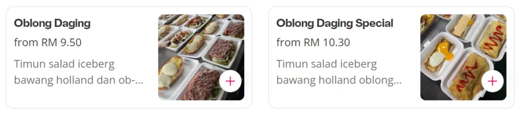 PLANTINGGG BURGER OBLONG PRICES