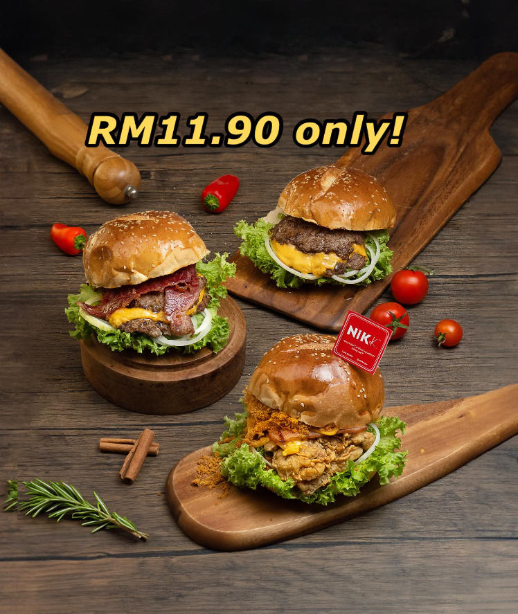 Pak Nik Burger Menu Malaysia & Prices 