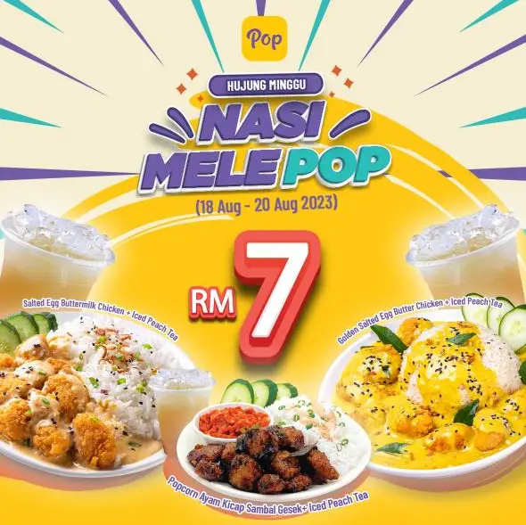 Pop Meals Menu Malaysia & Prices list Updated