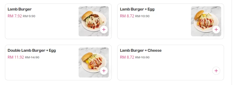 RAMLY BURGER LAMB BURGERS PRICES