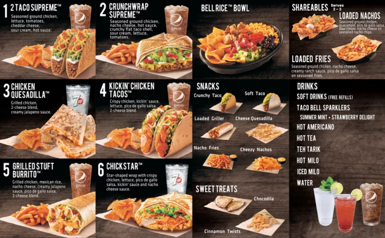 Taco Bell Menu Malaysia & Prices list updated