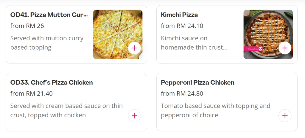 UNCLE DON’S PIZZA PRICES