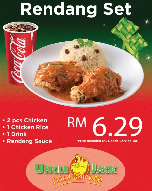 Uncle Jack Menu Malaysia & Prices 