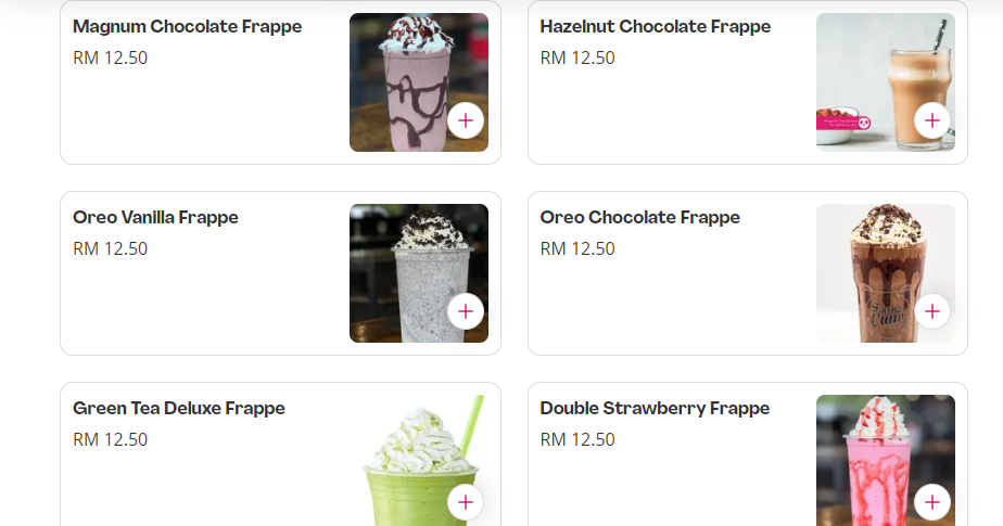 CUMI KONTENA FRAPPE PRICES