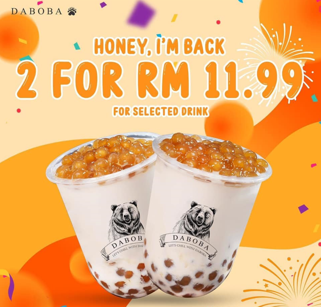 Daboba Menu Malaysia & Prices list updated