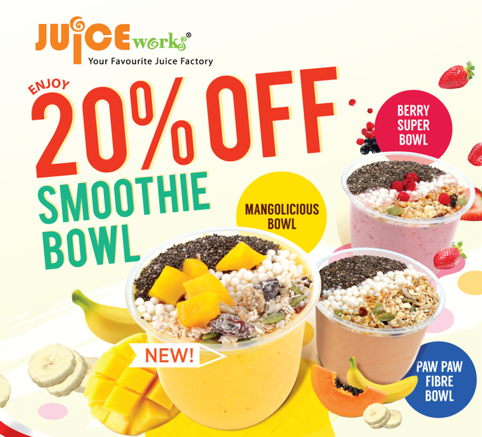 Juice Works Menu Malaysia & Prices list updated