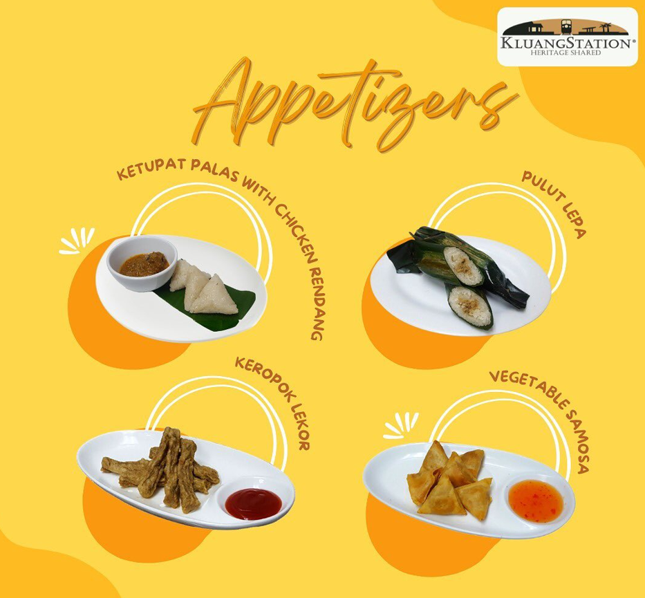 KLUANG STATION APPETIZERS MENU WITH PRICES