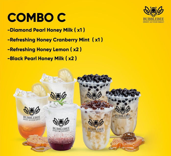 MENU BUBBLEBEE REFRESHING SERIES PRICES