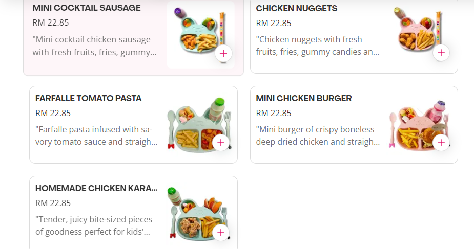 NIFAYYI CAFE KID’S MEAL PRICES