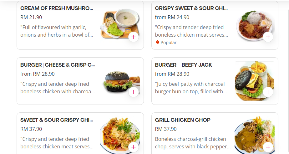 NIFAYYI CAFE WESTERN MENU PRICES