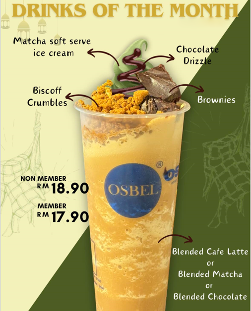 OSBEL Menu Malaysia & Prices list updated