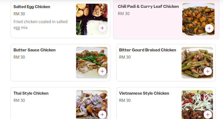 SIN LAI PING CHICKEN PRICES