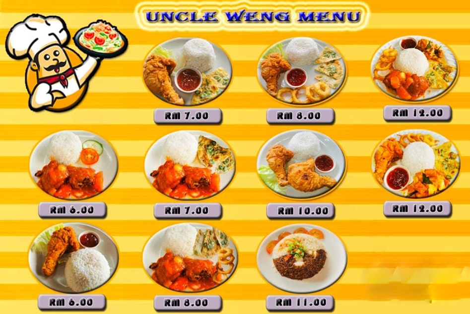 Uncle Weng Fish Head Noodles Menu Malaysia & Prices