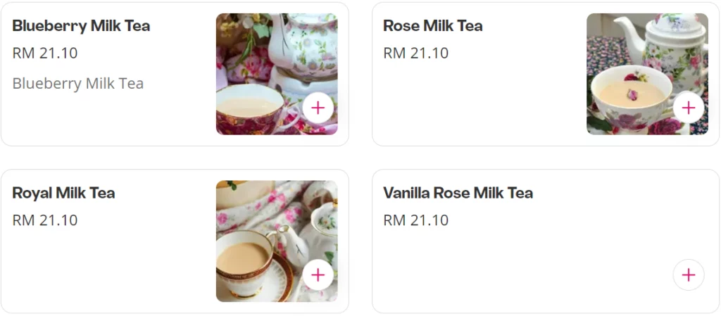 WINTER WARMERS HOT MILK TEA PRICES