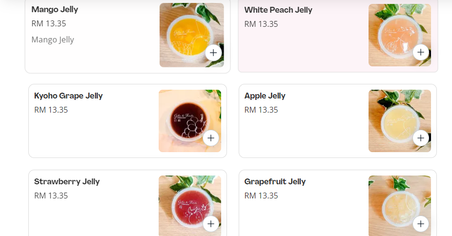 CHATERAISE JELLY PRICES