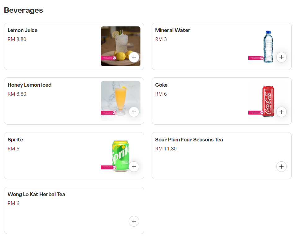 CHONG QING BEVERAGES PRICES