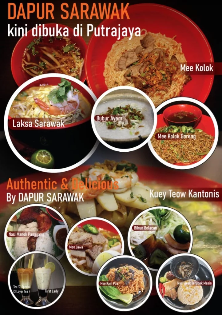 Dapur Sarawak Menu Malaysia & Prices