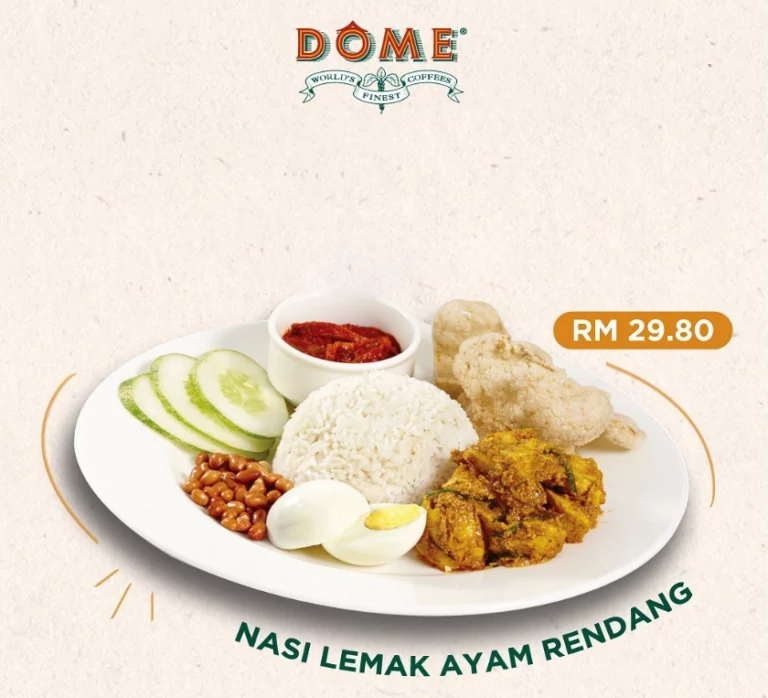 Dome Cafe Menu Malaysia & Prices list Updated