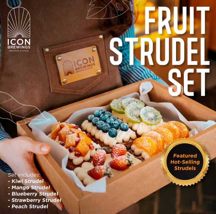 ICON BREWINGS STRUDEL PLATTER SET PRICES