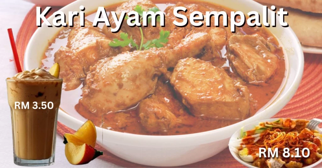 Kari Ayam Sempalit Menu Malaysia & Prices