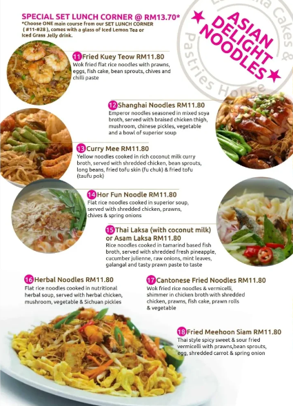 LAMANILA NOODLES MENU WITH PRICES