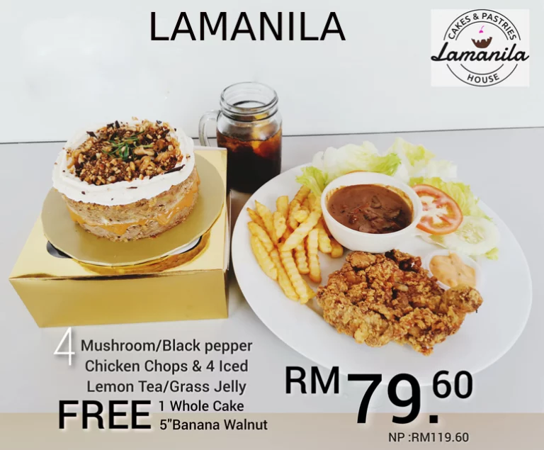 Lamanila Menu Malaysia & Prices list updated