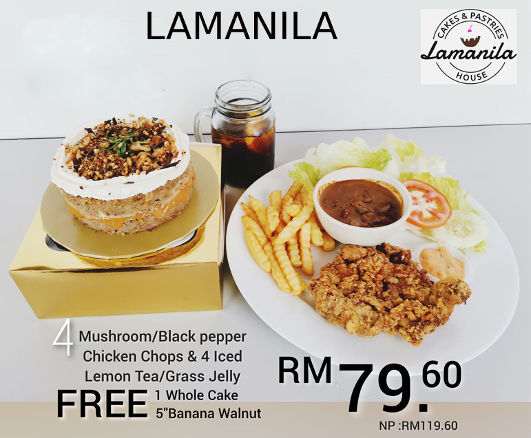 Lamanila Menu Malaysia & Prices