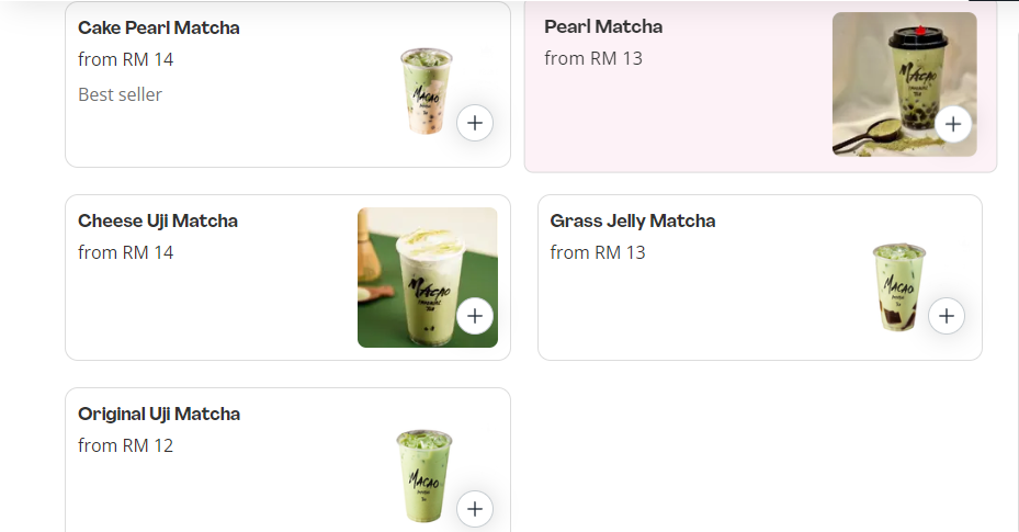 MACAO IMPERIAL TEA UJI MATCHA PRICES