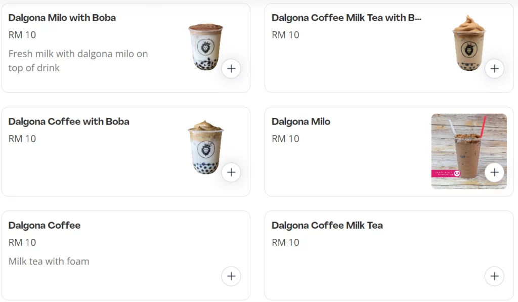 MAJEZ TEA DALGONA SERIES PRICES