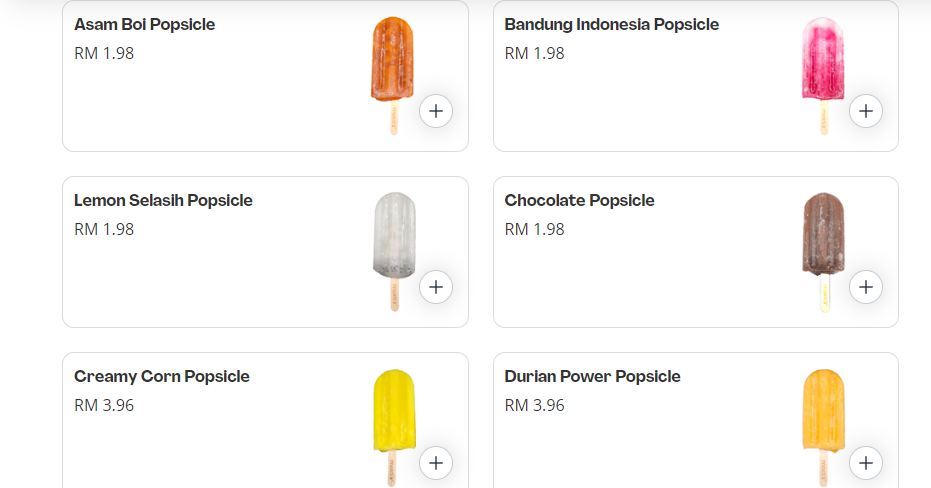 MOKTI’S HQ POPSICLES PRICES