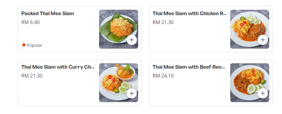 NYONYA COLORS THAI MEE SIAM PRICES