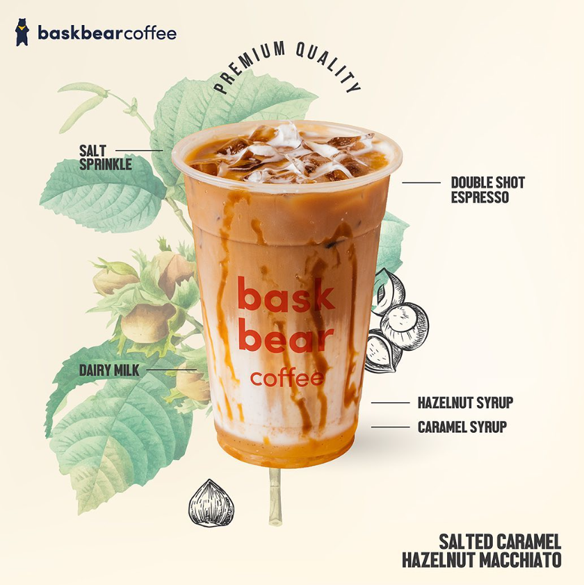 OUR FAVORITES ITEM OF BASK BEAR COFFEE MENU