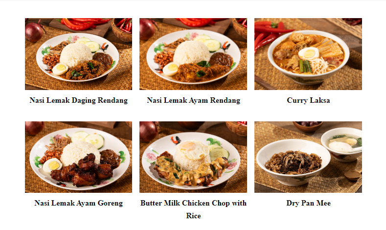 OUR FAVORITES ITEMS OF AH CHENG LAKSA MALAYSIA