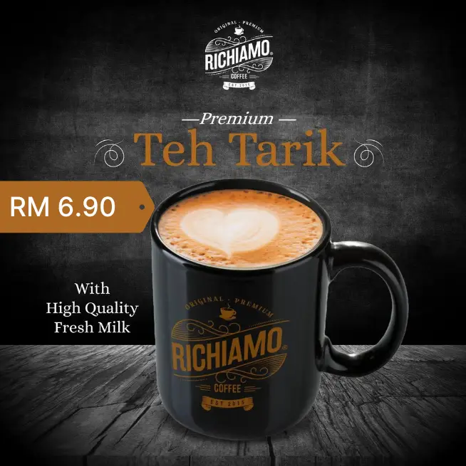 Richiamo Coffee Menu Malaysia & Prices list Updated