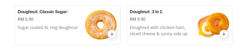 THONG KEE DOUGHNUT PRICES